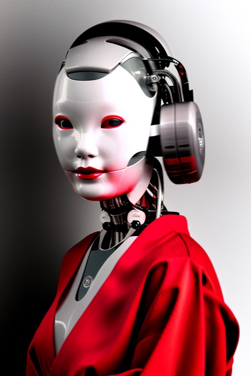 00485-543033137-modelshot style, a portrait of robot woman in a red kimono,.png